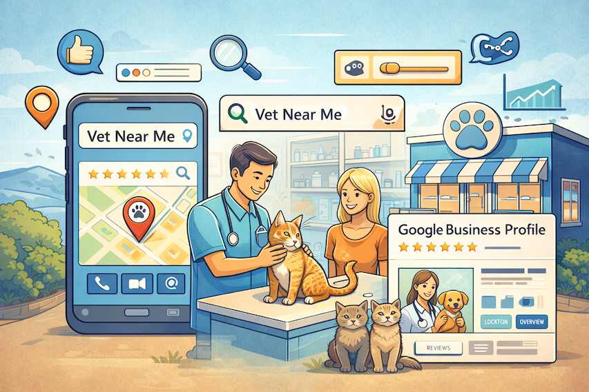 How Vets Attract New Pet Owners Using Local Search